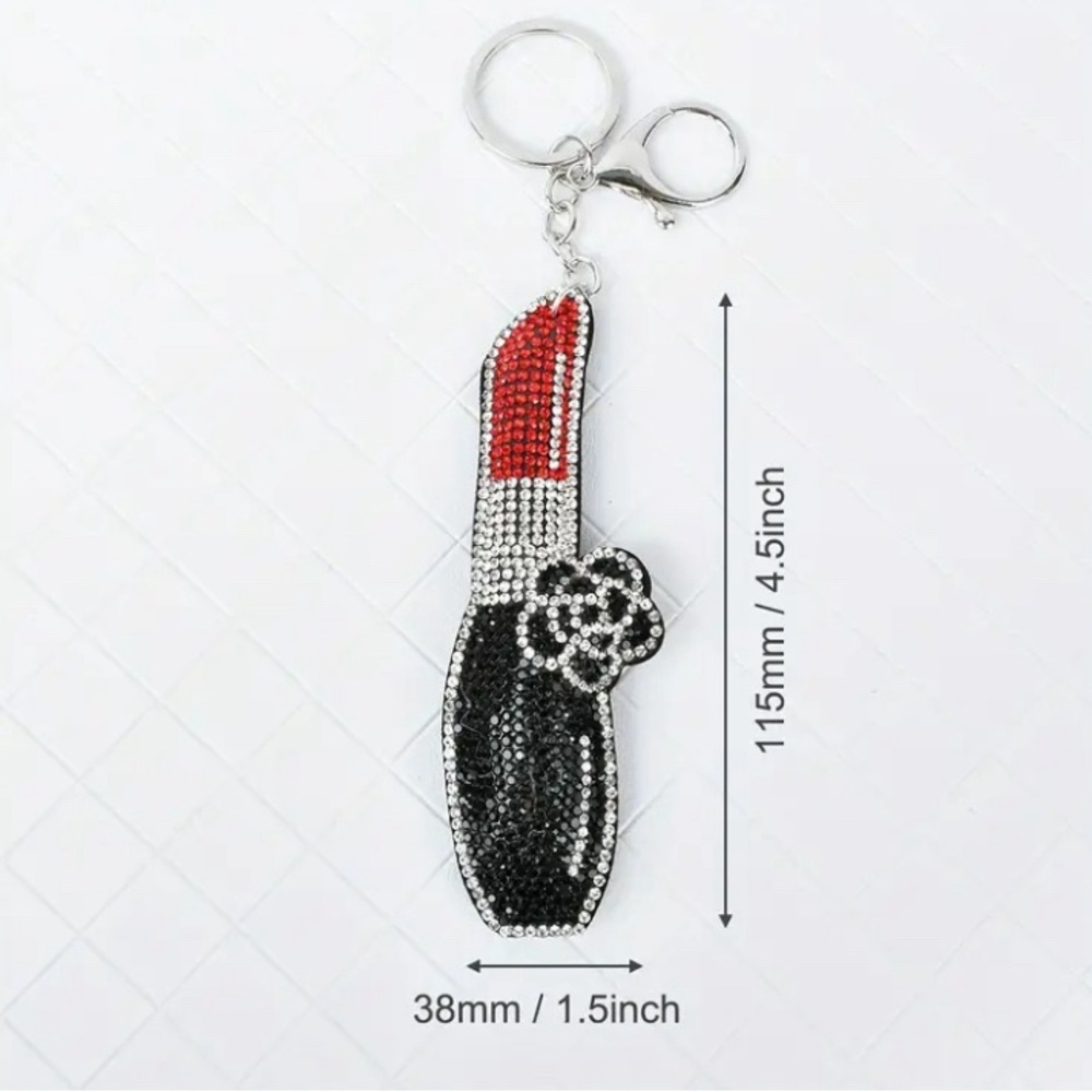Chic Keychain Bag Charm - Perfume, Lipstick, Handbag - Picture 4 of 11